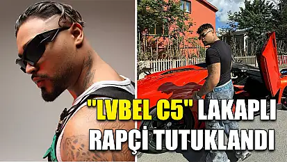 'Lvbel C5' lakaplı rapçi tutuklandı