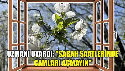 Uzmanı uyardı: 'Sabah saatlerinde camları açmayın'