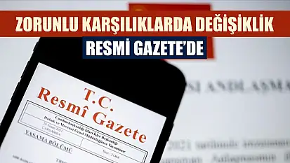 Zorunlu karşılıklarda değişiklik Resmi Gazete'de