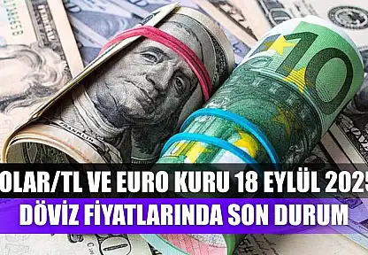 Dolar/TL ve Euro Kuru 18 Eylül 2025: Döviz Fiyatlarında Son Durum