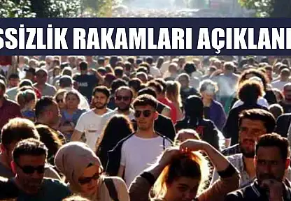 İşsizlik rakamları açıklandı