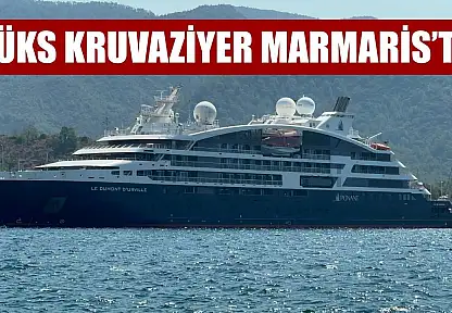 Lüks kruvaziyer Marmaris'te