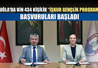 Muğla'da Bin 434 kişilik 'İŞKUR Gençlik Programı' başvuruları başladı