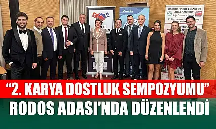 '2. Karya Dostluk Sempozyumu' Rodos Adası'nda düzenlendi