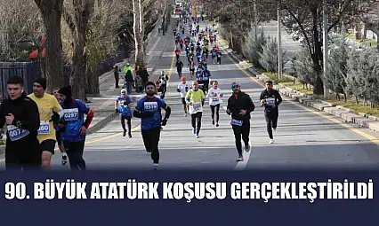 90. Büyük Atatürk Koşusu gerçekleştirildi