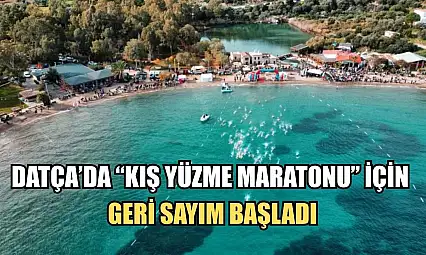Datça'da 'Kış Yüzme Maratonu' için geri sayım başladı