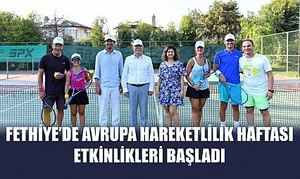 Fethiye'de Avrupa Hareketlilik Haftası Etkinlikleri Başladı