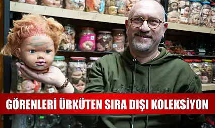 Görenleri ürküten sıra dışı koleksiyon