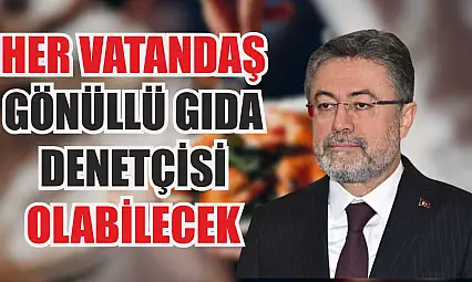 Her vatandaş gönüllü gıda denetçisi olabilecek