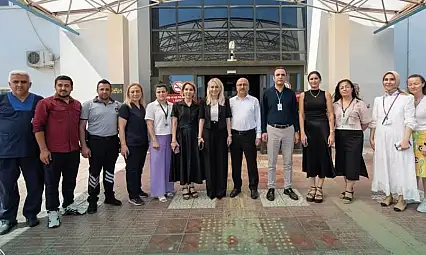 İl Sağlık Müdürü Dr. Eriş Başaran Akça'dan Fethiye Devlet Hastanesi'ne Ziyaret