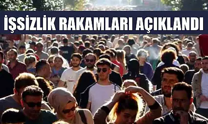 İşsizlik rakamları açıklandı