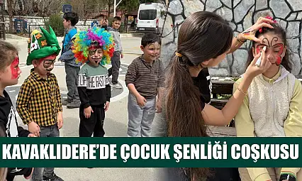 Kavaklıdere'de çocuk şenliği coşkusu
