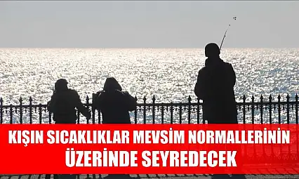 Kışın sıcaklıklar mevsim normallerinin üzerinde seyredecek
