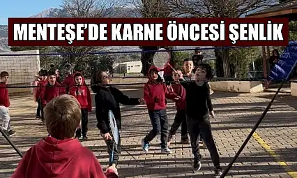 Menteşe'de karne öncesi şenlik