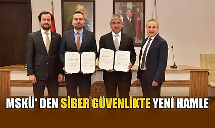 MSKÜ' den siber güvenlikte yeni hamle