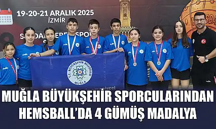 Muğla Büyükşehir Sporcularından Hemsball'da 4 Gümüş Madalya