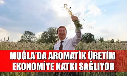 Muğla'da Aromatik Üretim Ekonomiye Katkı Sağlıyor