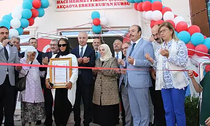 Muğla Menteşe'de Erkek Kur'an Kursu Açıldı