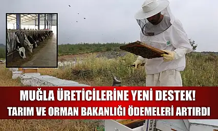 Muğla Üreticilerine Yeni Destek! Tarım ve Orman Bakanlığı Ödemeleri Artırdı