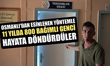 Osmanlı'dan esinlenen yöntemle 11 yılda 800 bağımlı genci hayata döndürdüler