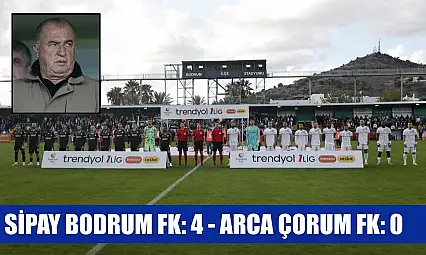 Sipay Bodrum FK: 4 - Arca Çorum FK: 0