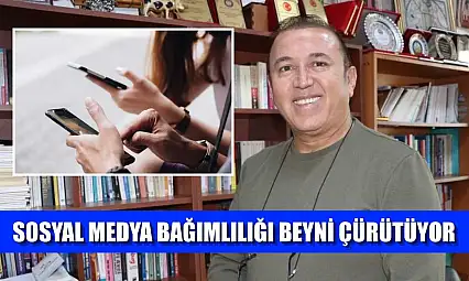 Sosyal medya bağımlılığı beyni çürütüyor
