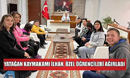 Yatağan Kaymakamı İlhan, özel öğrencileri ağırladı