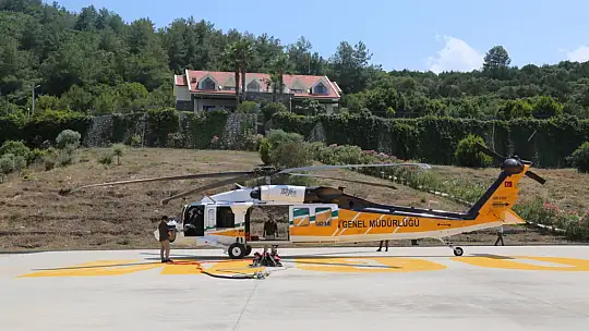 T-70 Yangın Söndürme Helikopteri Göreve Başladı