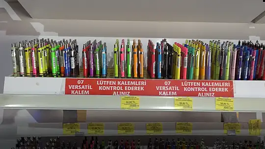 Kırtasiye sektörü okullara hazır