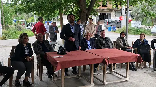 Milletvekili adayı Otgöz, ilgiyle karşılandı