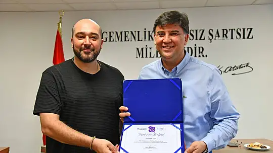 Karaca'dan Teşekkür Belgesi