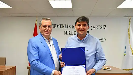 Karaca'dan Teşekkür Belgesi