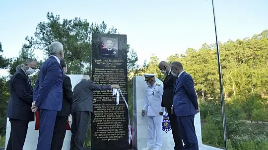15 Temmuz şehidi için Anıt ve çeşme açılışı yapıldı