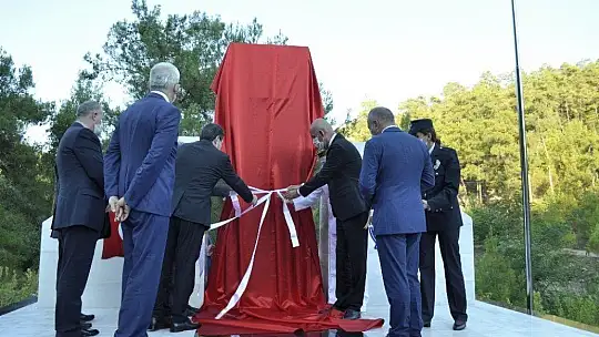 15 Temmuz şehidi için Anıt ve çeşme açılışı yapıldı
