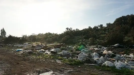 17 kamyon hafriyat ve çöp toplandı