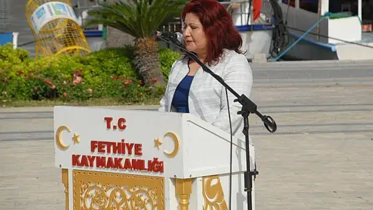 Fethiye'de Sosyal Mesafeli Tören 