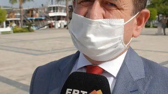 Fethiye'de Sosyal Mesafeli Tören 