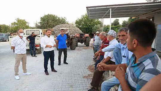 Milas Süt Birliği'nden afet bölgesine geçmiş olsun ziyareti