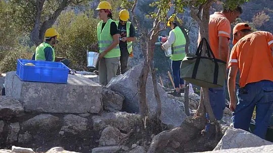 2 bin 600 yıllık tarihi tapınak gün yüzüne çıkıyor