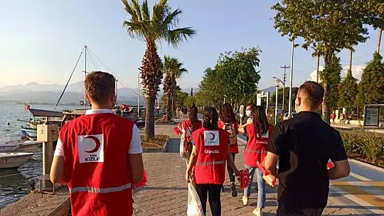 Genç Kızılay Fethiye Teşkilatı vatandaşın yanında