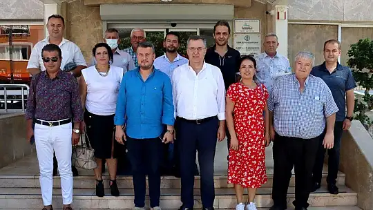 İYİ Parti Fethiye İlçe Yönetimi FTSO'yu Ziyaret Etti