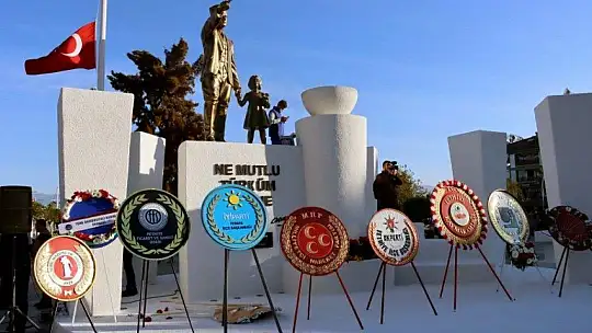 Fethiye'de 10 Kasım