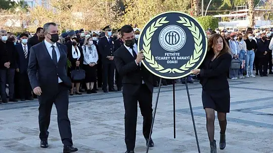 Fethiye'de 10 Kasım