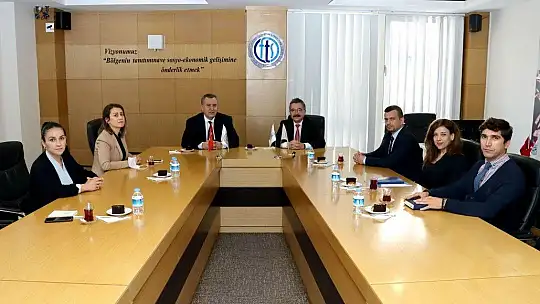 GEKA Genel Sekreteri Akdoğan FTSO'yu ziyaret etti