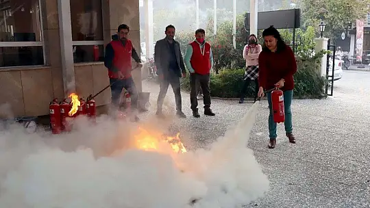FTSO Yönetimi ve Çalışanlarına Yangın Eğitimi