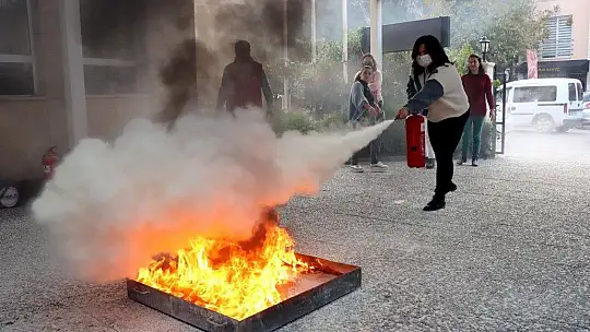 FTSO Yönetimi ve Çalışanlarına Yangın Eğitimi