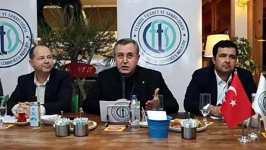 Göcek'in sorunları FTSO'nun bölge toplantısında konuşuldu