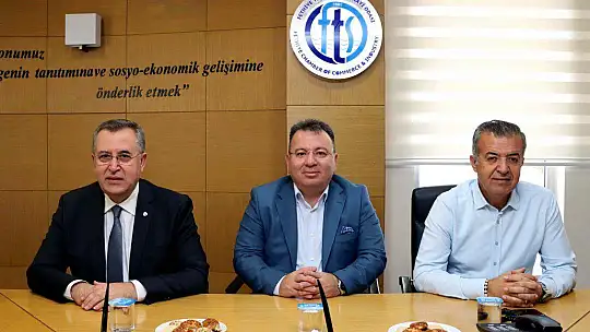 FTSO VE FETOB YÖNETİMİ TURİZM SEKTÖRÜNDEKİ SON GELİŞMELERİ DEĞERLENDİRDİ