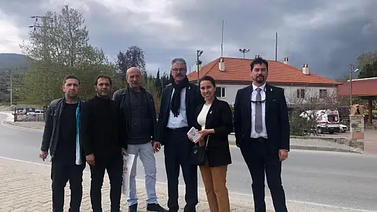 Milletvekili Adayı Yiğit Kavaklıdere'de Ziyaretlerde Bulundu