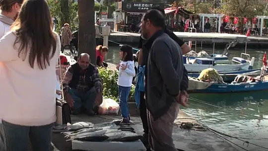 SAHİL BANDINDA BALIK BEREKETİ